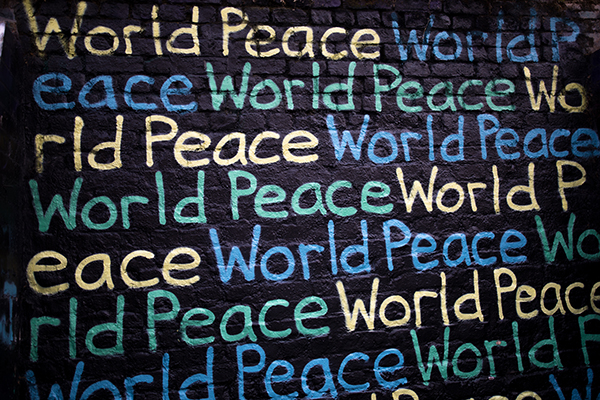 World Peace image by Humphrey Muleba on Unsplash